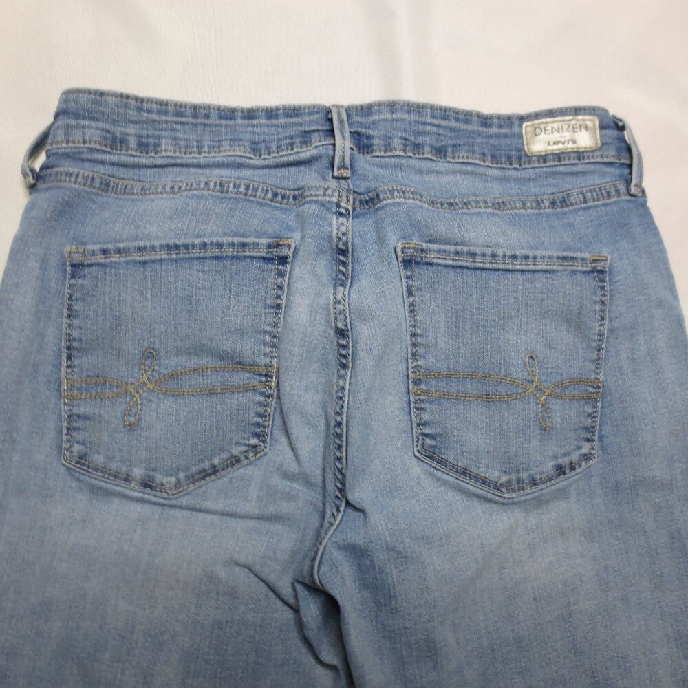 LEVI’S DENIZEN womens JEANS blue DENIM modern SKINNY SIZE 12M 31X29 - Picture 12 of 13